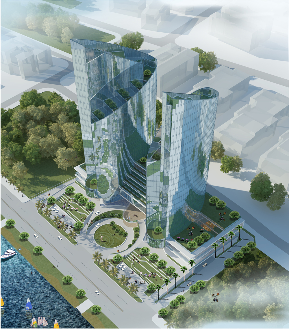 My Khe Sailing Hotel – Designed by IBSTAC Architects & Planners, Local Consultant