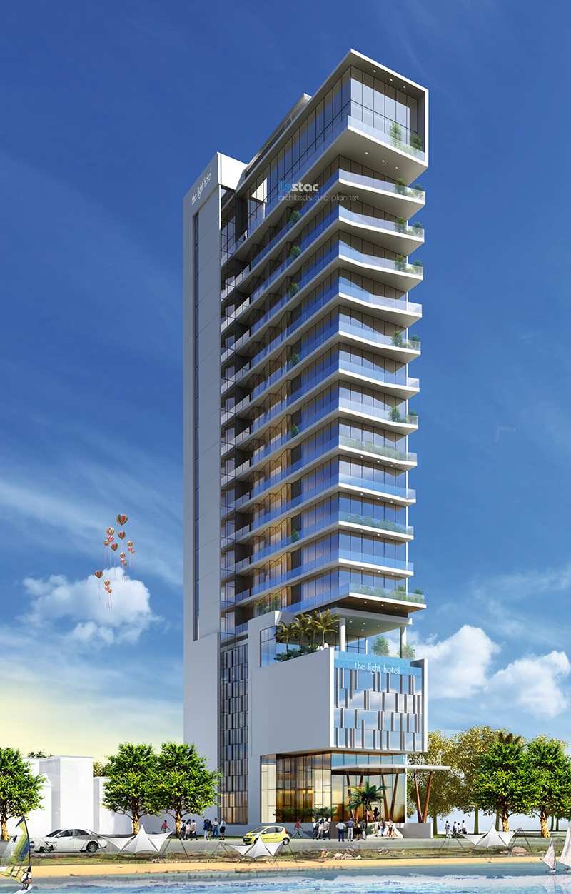 The Light Nha Trang Hotel – Concept Design by IBSTAC Architects & Planners