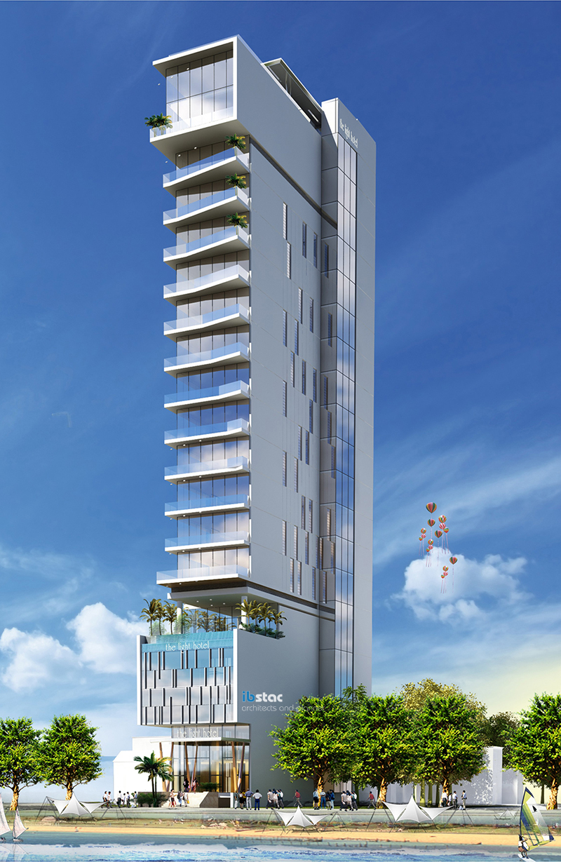 The Light Nha Trang Hotel – Concept Design by IBSTAC Architects & Planners