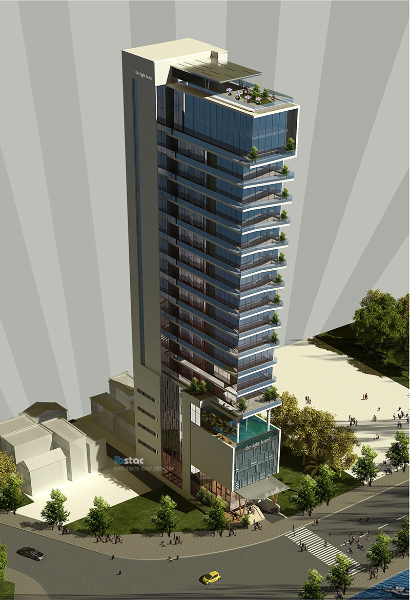 The Light Nha Trang Hotel – Concept Design by IBSTAC Architects & Planners