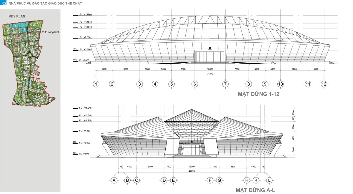 Sports Hall – Vietnam National University of Agriculture