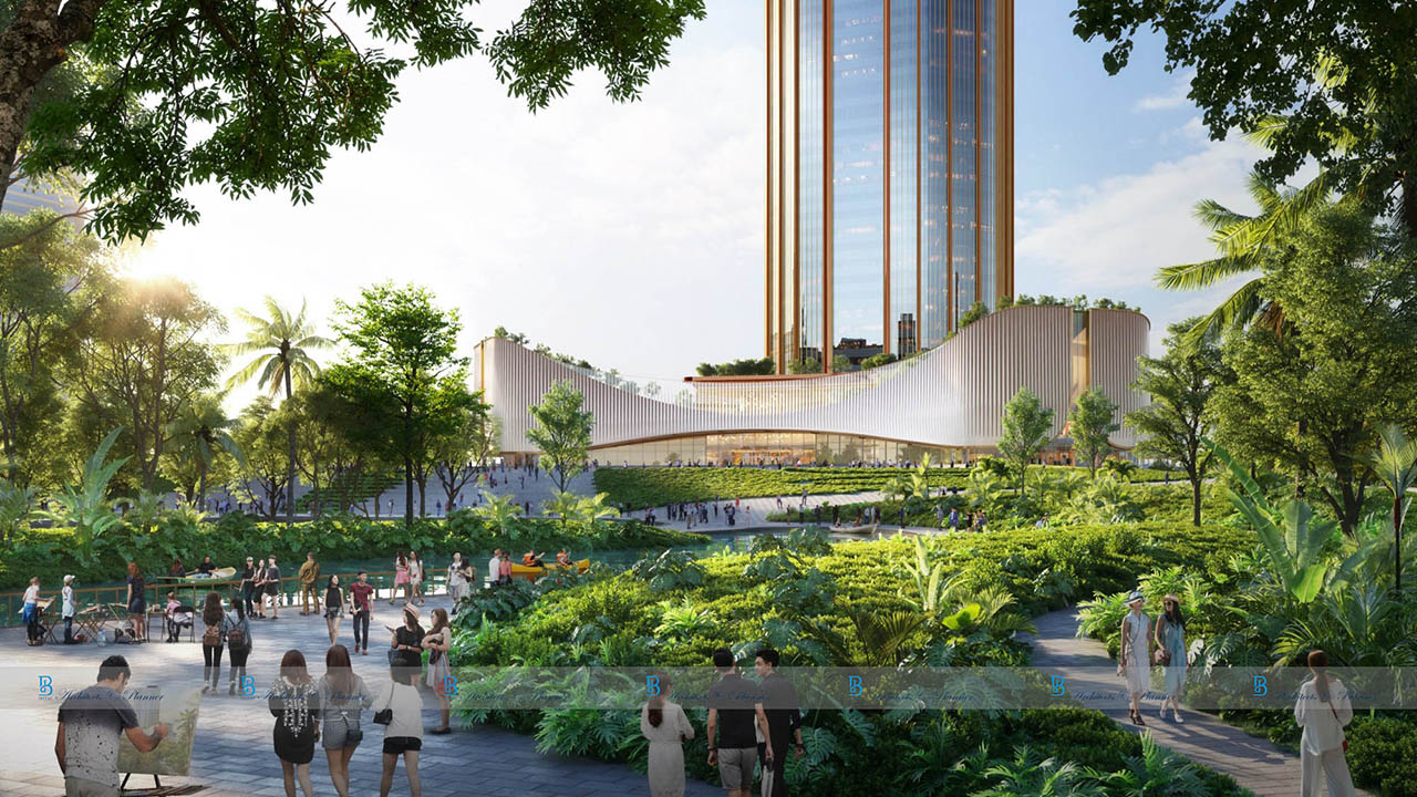 Podium Tower of 108-Storey Finance Tower Hanoi – IBSTAC Consultant.