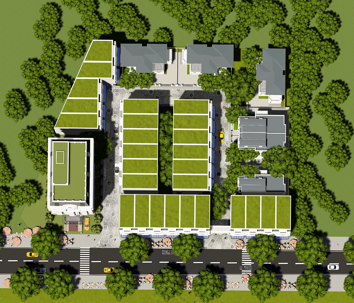 Castel Le Centre – 4-Star Hotel and Luxury Villas Complex, Hanoi designed by IBSTAC