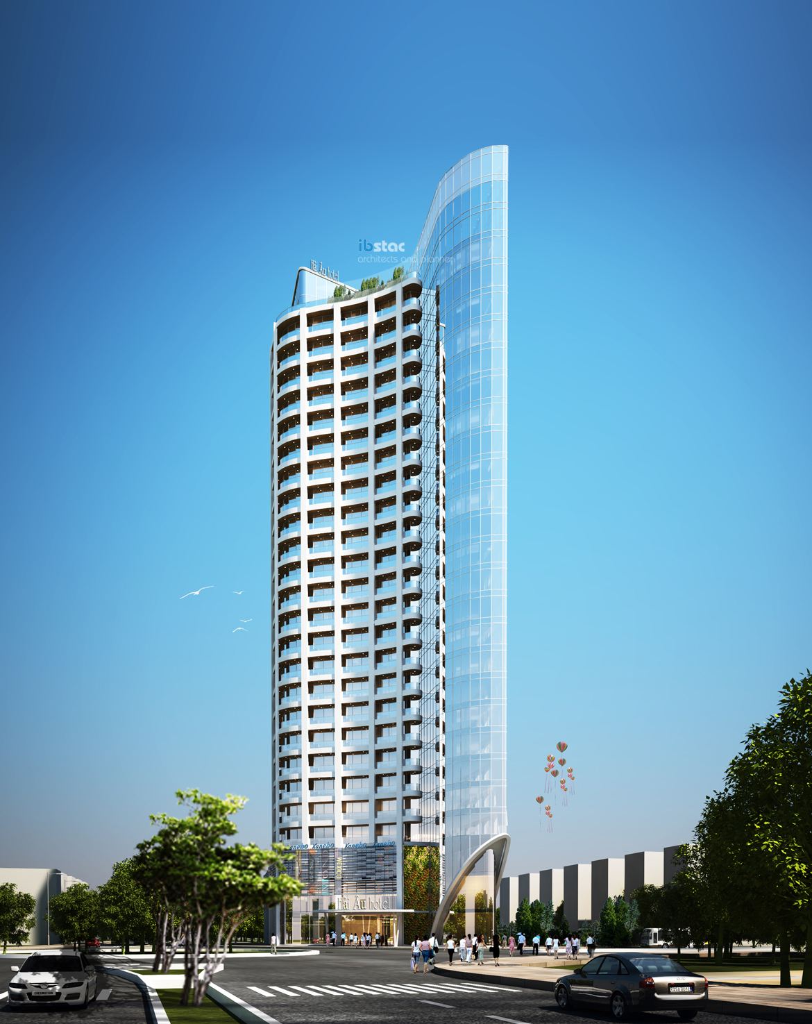 IBSTAC Architects & Planners designed Hai Au Hotel Nha Trang