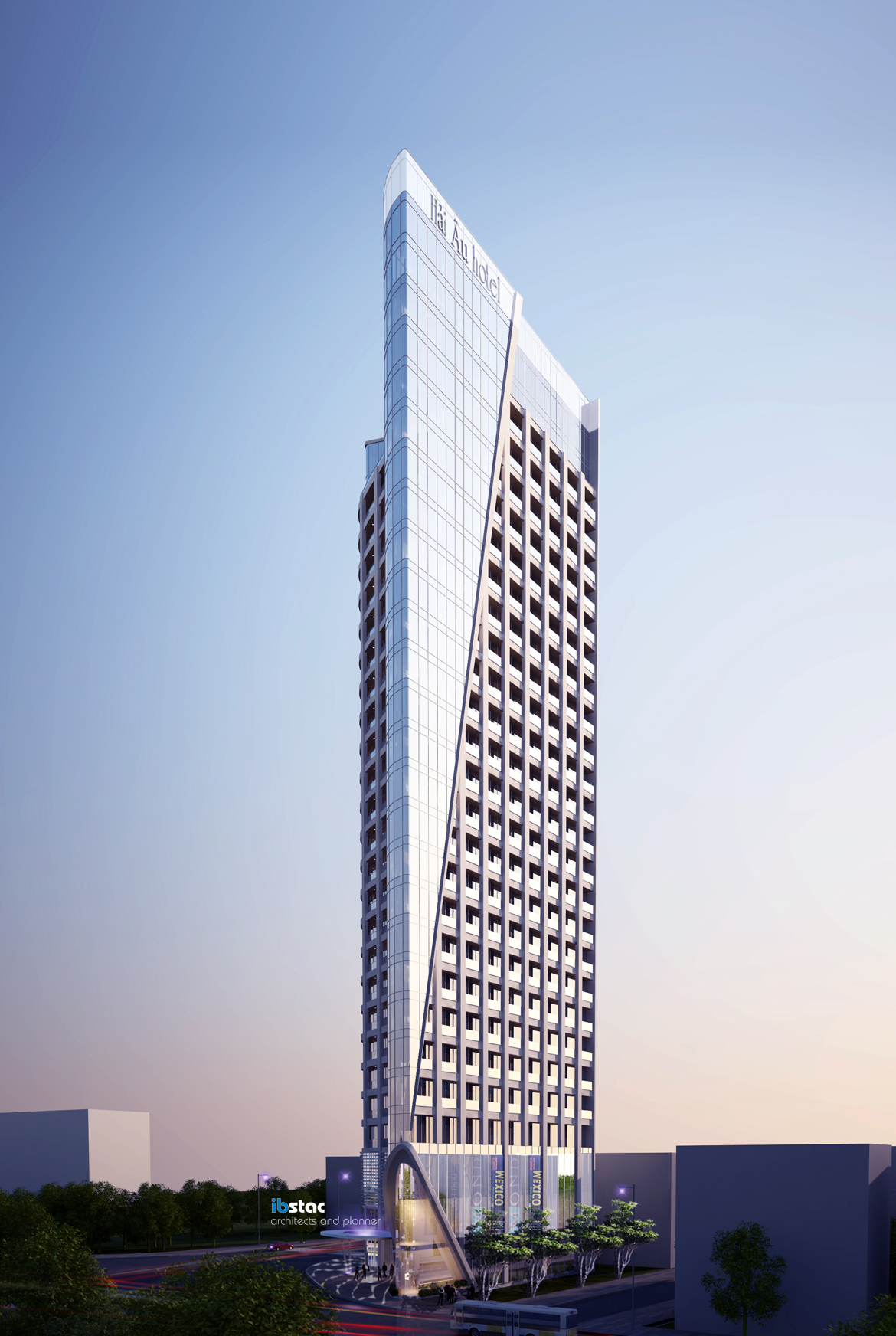 IBSTAC Architects & Planners designed Hai Au Hotel Nha Trang