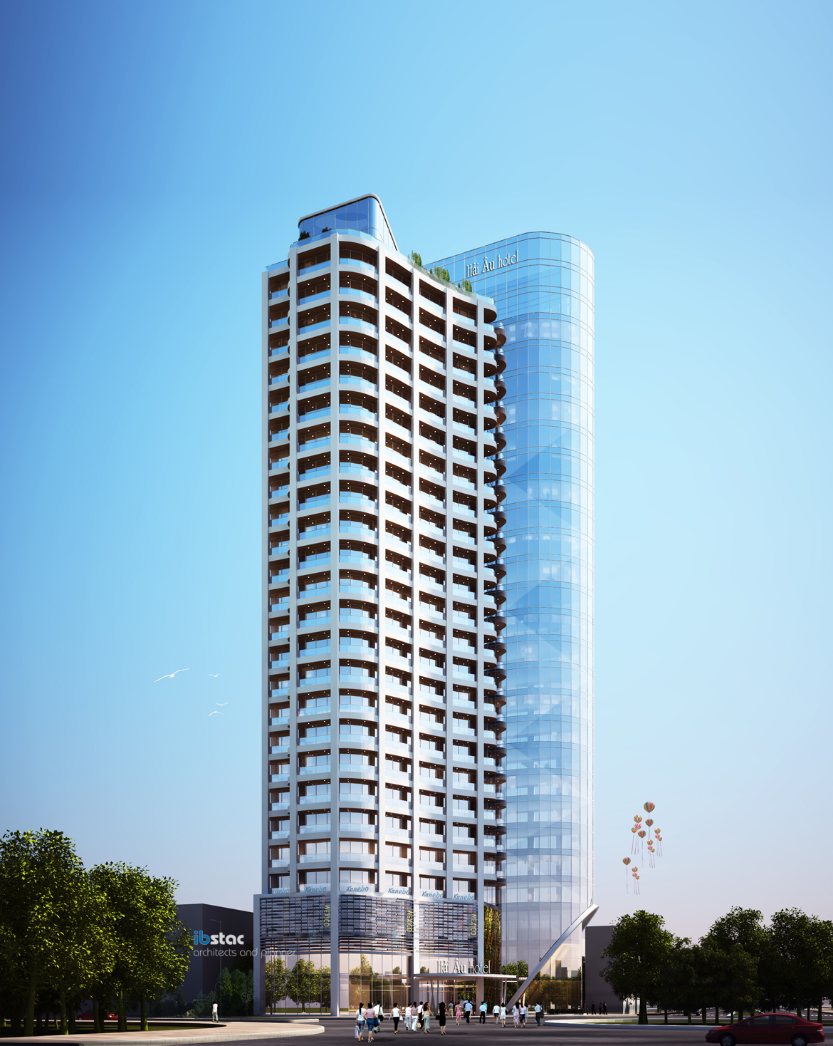IBSTAC Architects & Planners designed Hai Au Hotel Nha Trang