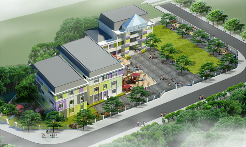 Hoa Binh Kindergarten – Nam Trung Yen Urban Area | Designed by IBSTAC